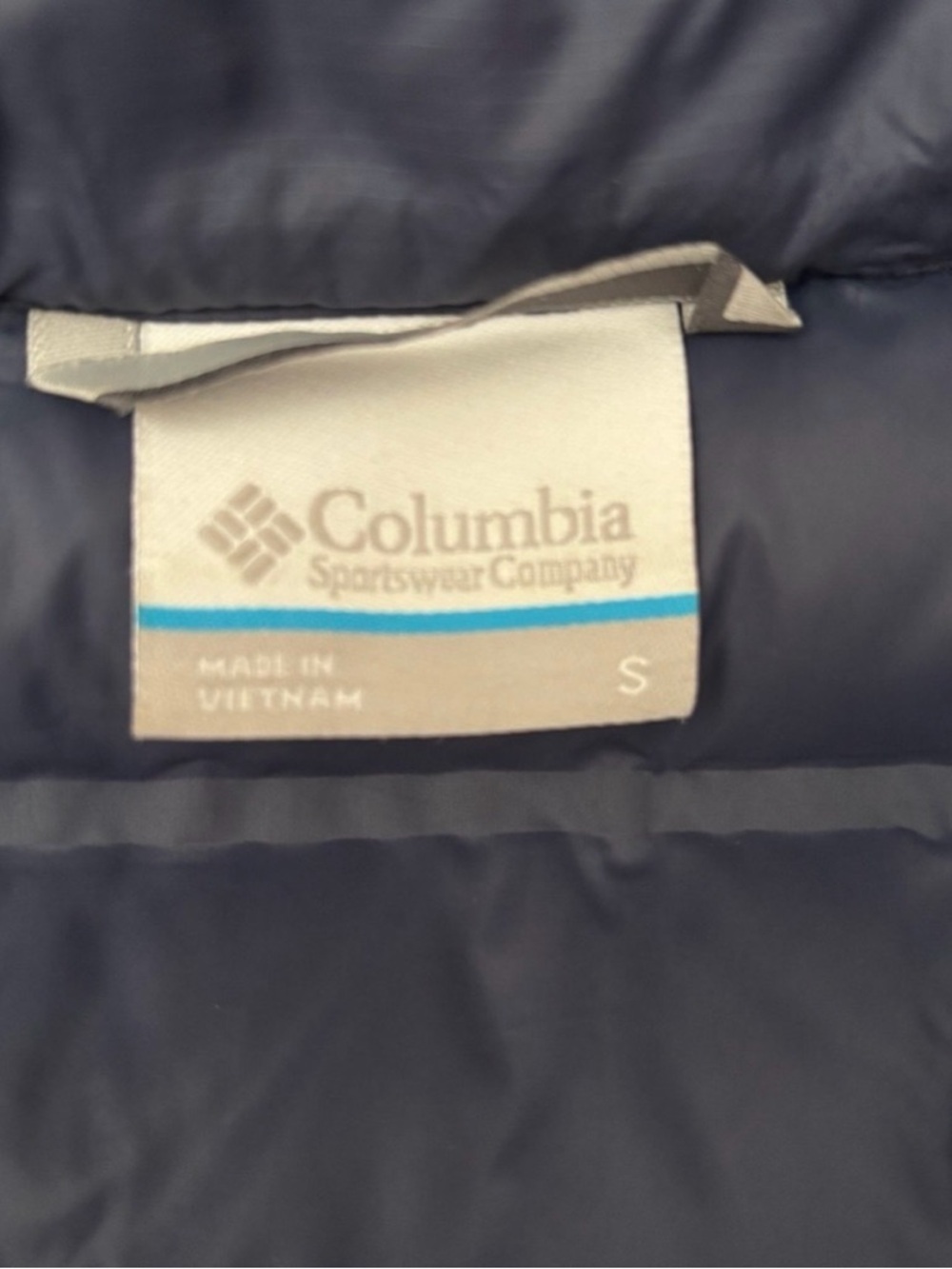 Columbia womens down hooded jacket with fleece sleeves - Picture 6 of 7